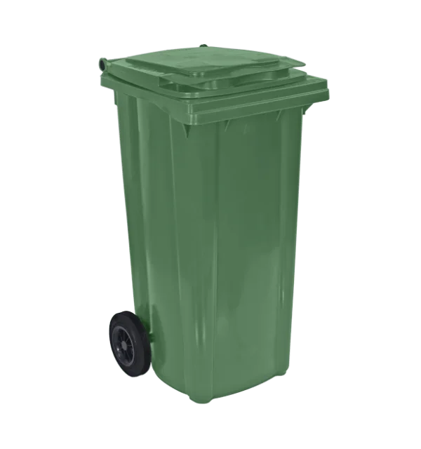 Контейнер для відходів PLASTIK GOGIC, 120л., EN 840-1, коричневий